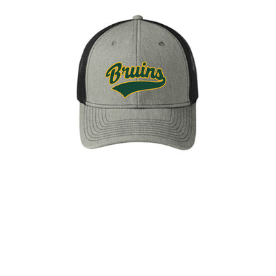 Adult Unisex Script Bruins Snapback Trucker Hat
