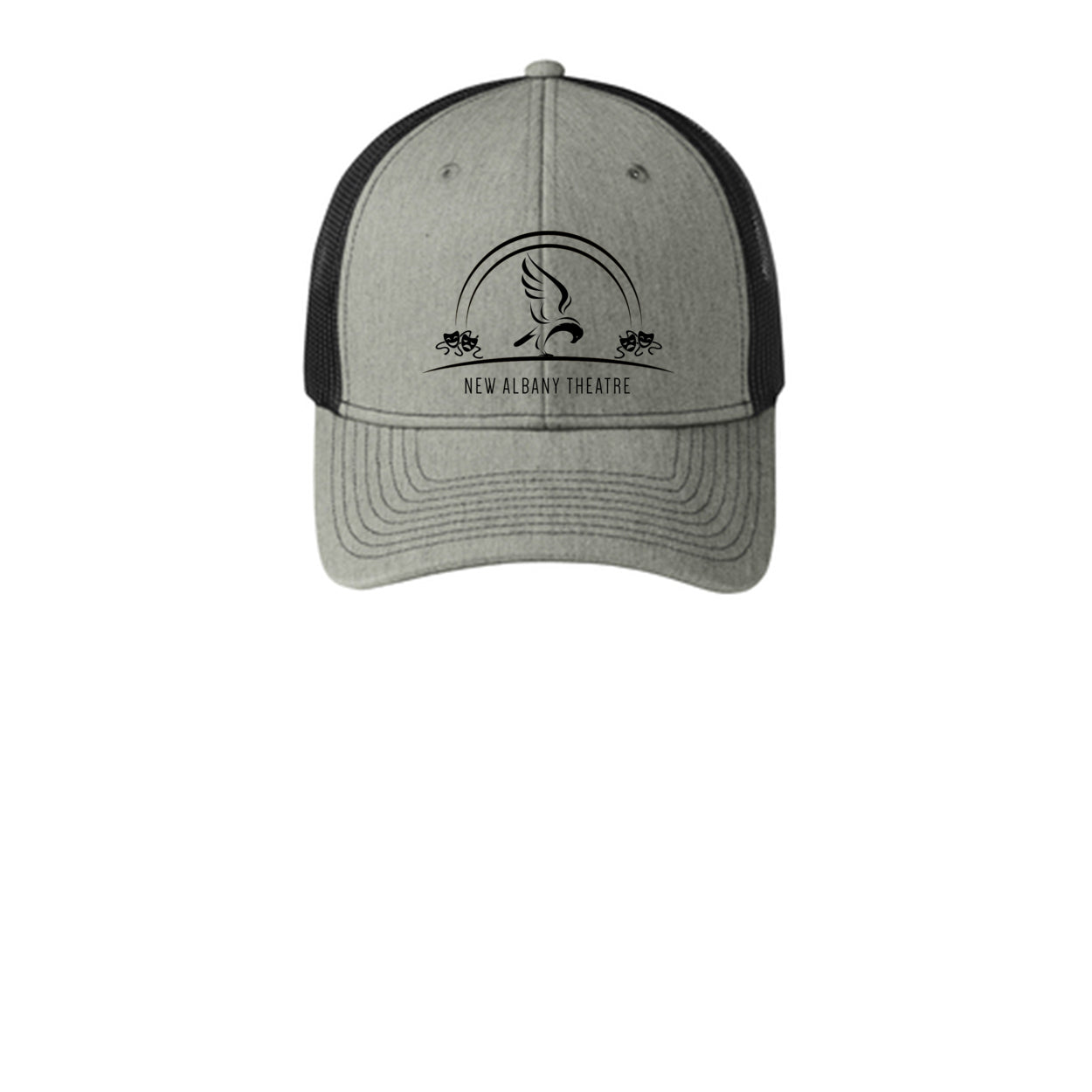 Adult Unisex New Albany Theatre Graphic Snapback Trucker Hat
