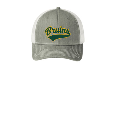 Adult Unisex Script Bruins Snapback Trucker Hat