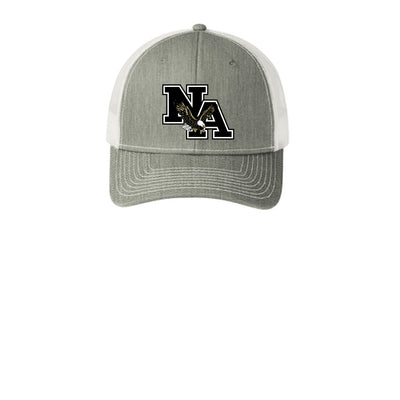 Adult Unisex Classic Logo Snapback Trucker Hat - New Albany Eagles