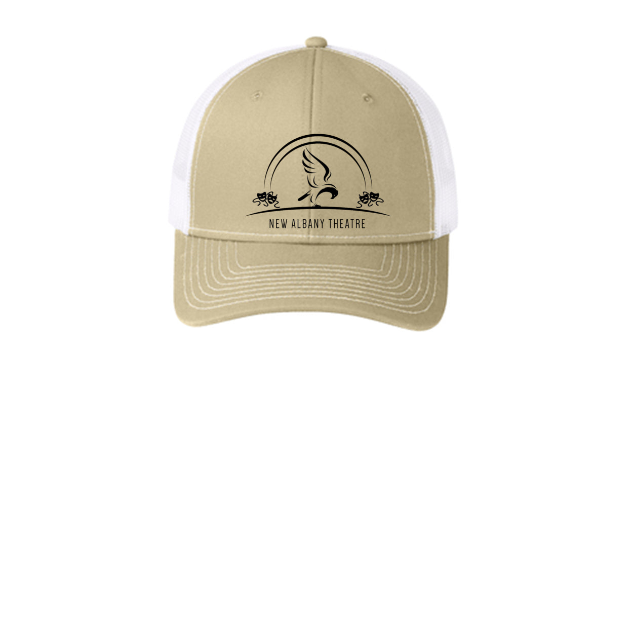 Adult Unisex New Albany Theatre Graphic Snapback Trucker Hat