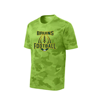 Men's Bruin Ultimate Football Graphic Short Sleeve Camo Competitor Performance Tee
