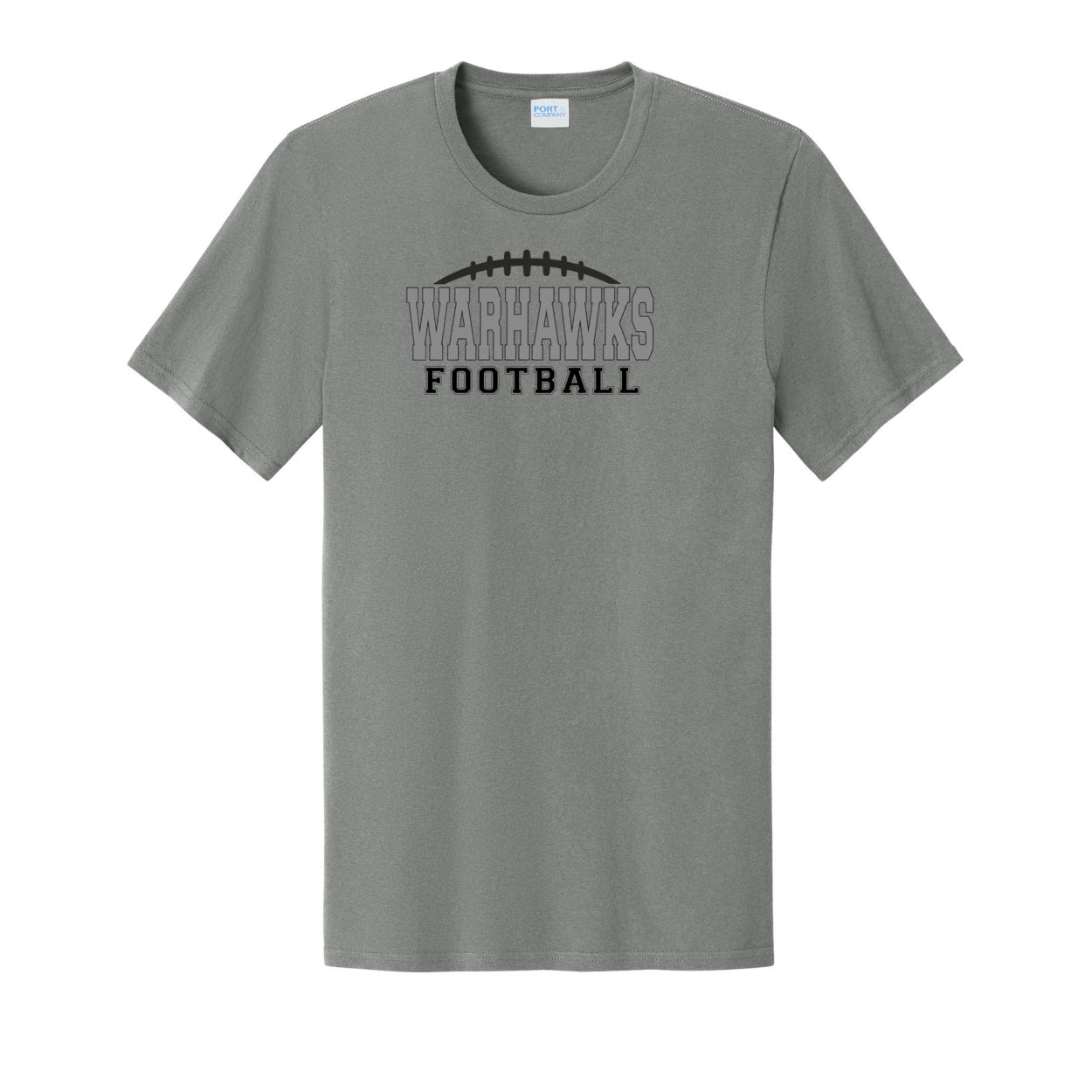 Adult Unisex Westerville Central Warhawks Football Laces Graphic Easy Tee