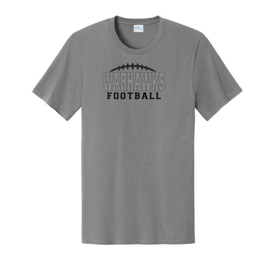 Adult Unisex Westerville Central Warhawks Football Laces Graphic Easy Tee