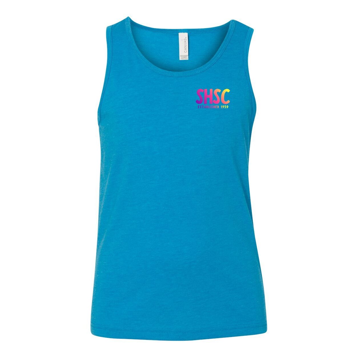 Youth South Hills Swim Club SHSC Ombre Graphic Tank