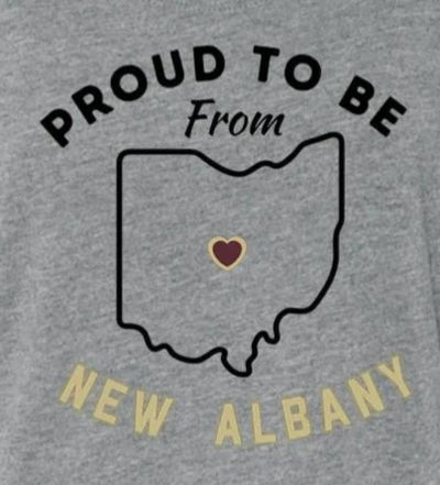 Women's Super Soft City Pride Dolman Graphic Tee - New Albany