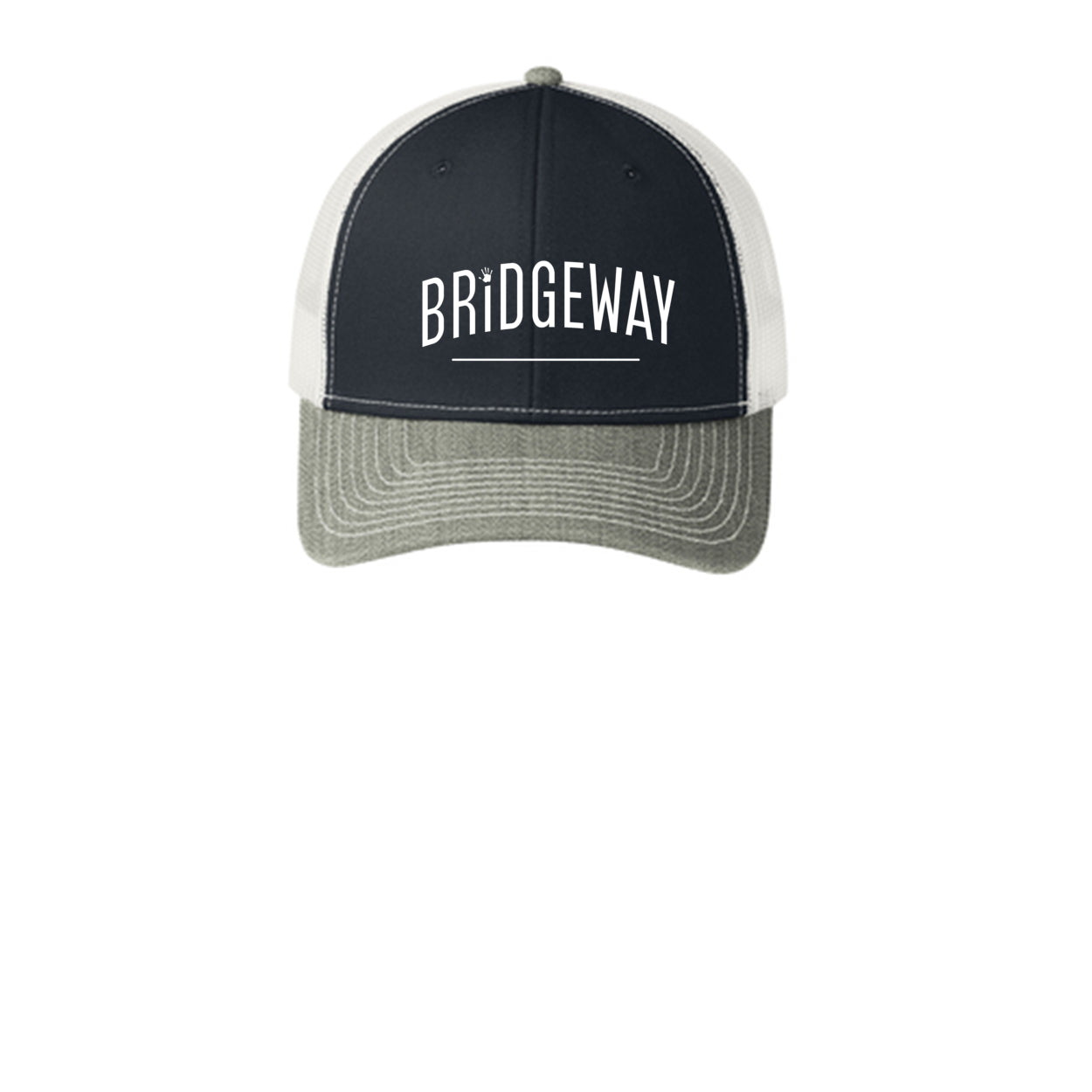 Adult Unisex Bridgeway Logo Snapback Trucker Hat