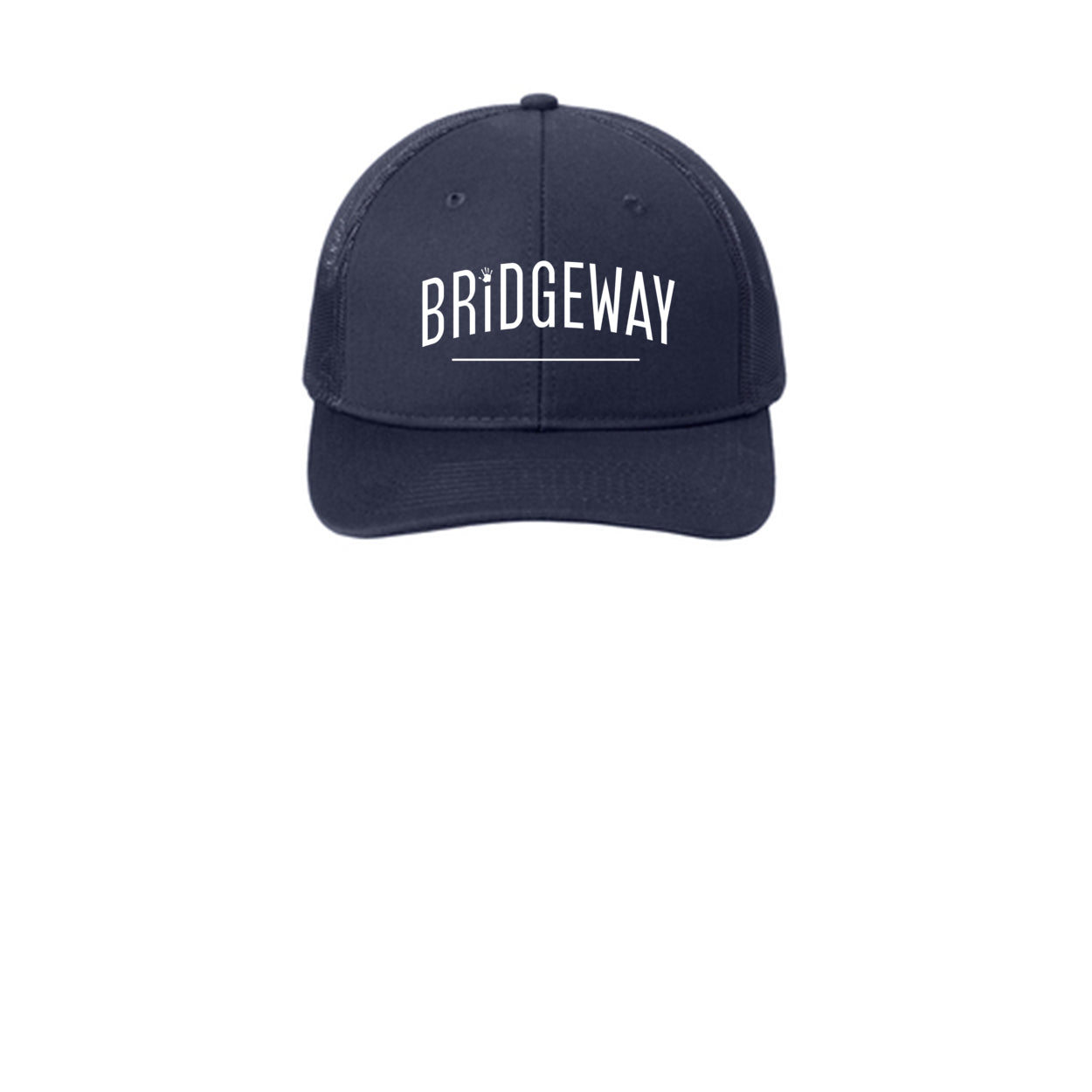 Adult Unisex Bridgeway Logo Snapback Trucker Hat