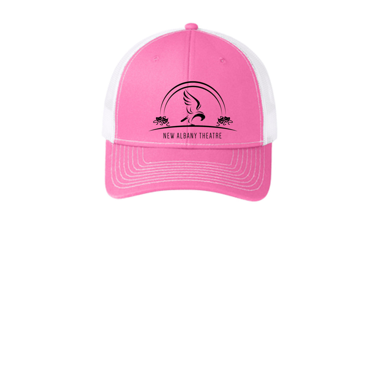 Adult Unisex New Albany Theatre Graphic Snapback Trucker Hat