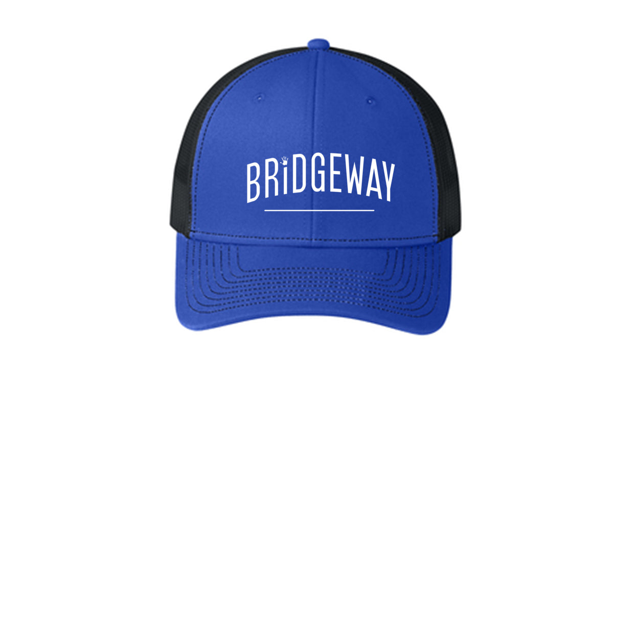 Adult Unisex Bridgeway Logo Snapback Trucker Hat
