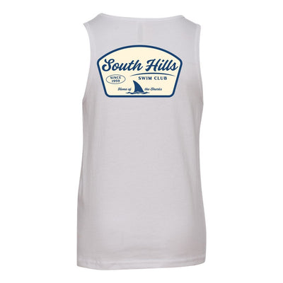 Youth South Hills Swim Club Home of the Sharks Graphic Tank