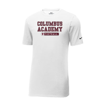 Adult Unisex Columbus Academy Football Graphic Short Sleeve Nike Dri-FIT Legend Performance Tee