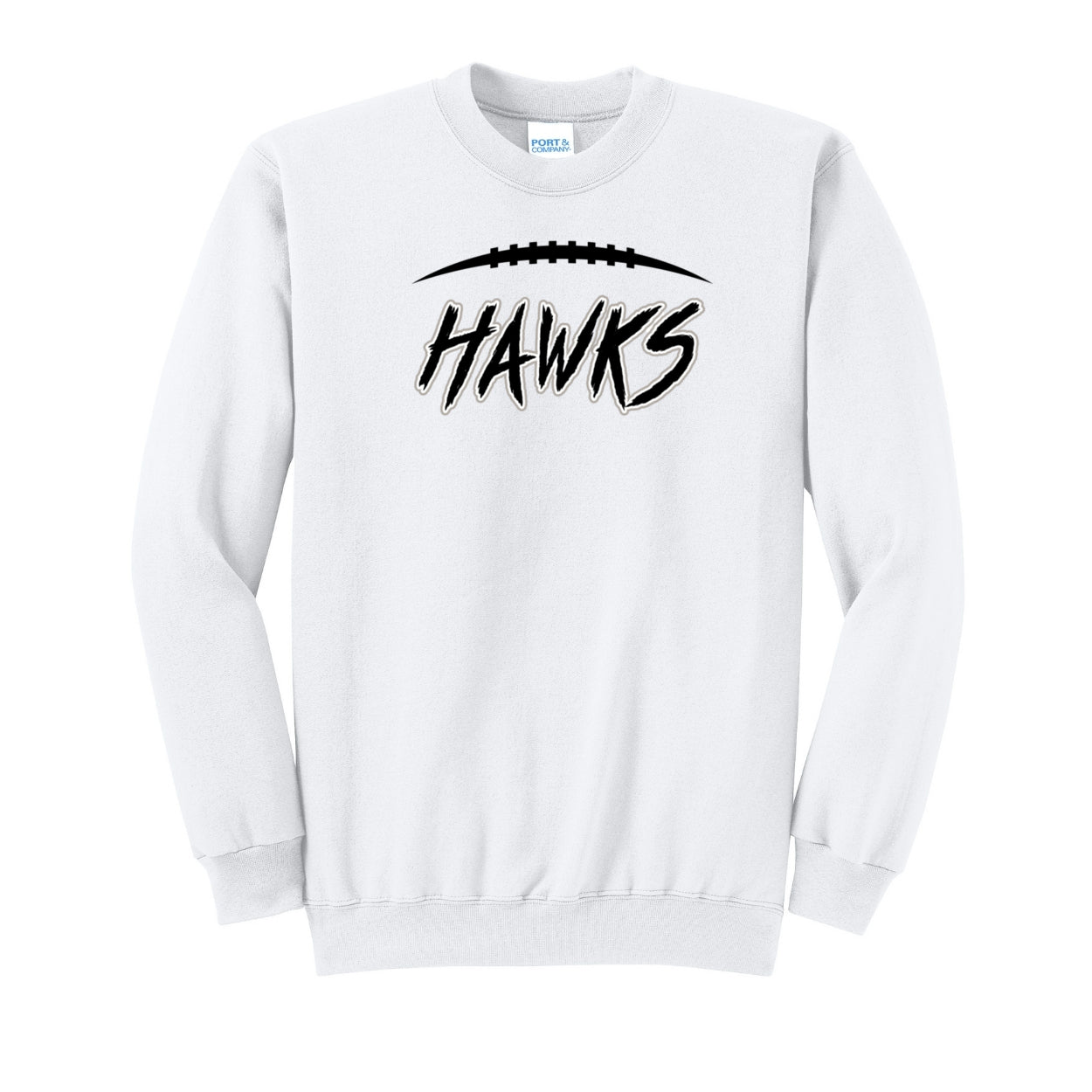 Adult Unisex Westerville Central Fighting Football Hawks Graphic Easy Sweatshirt