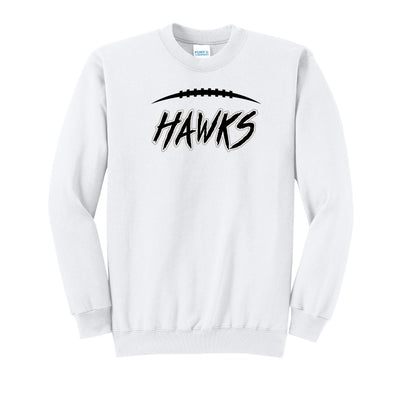 Adult Unisex Westerville Central Fighting Football Hawks Graphic Easy Sweatshirt