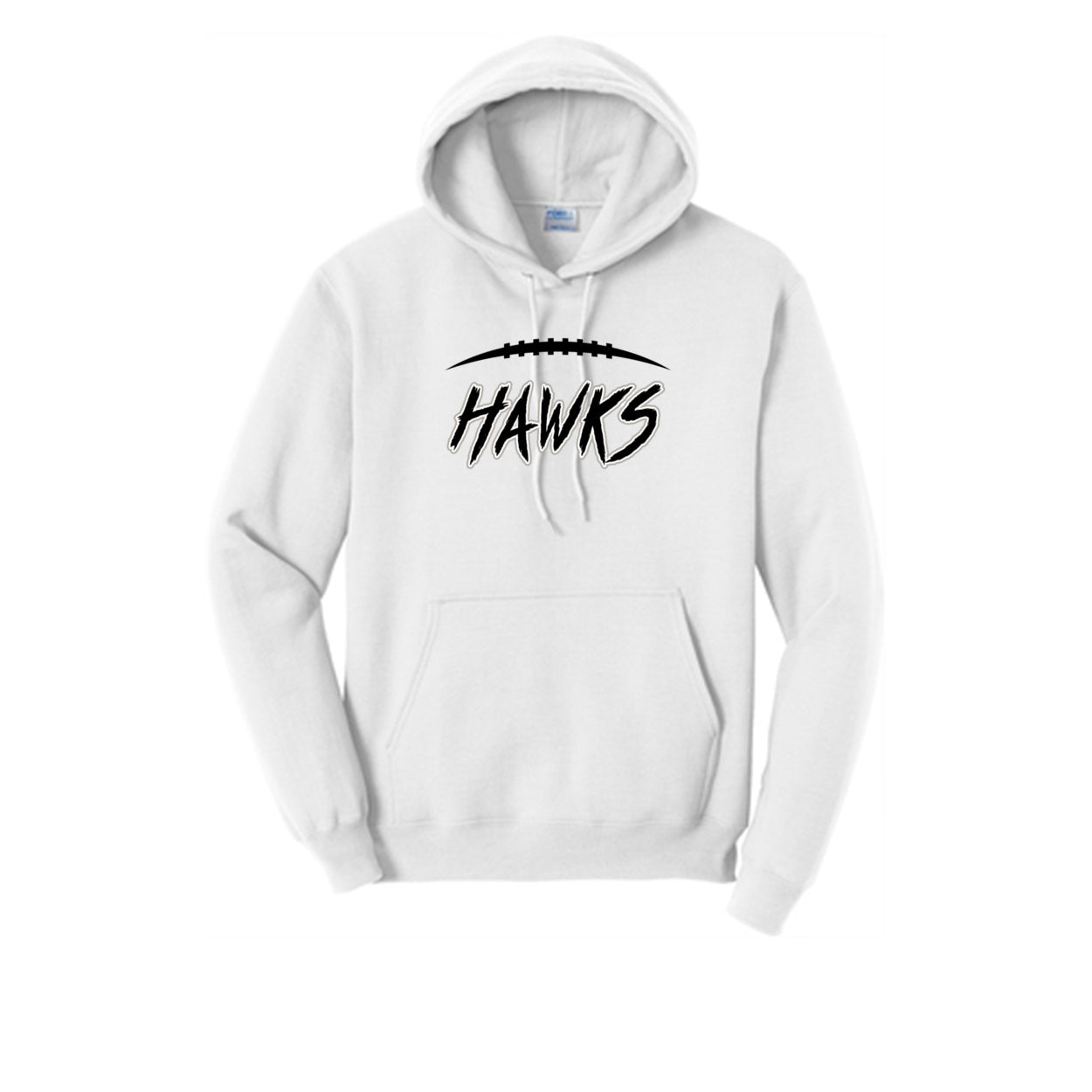 Adult Unisex Westerville Central Fighting Football Hawks Graphic Easy Hoodie