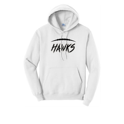 Adult Unisex Westerville Central Fighting Football Hawks Graphic Easy Hoodie