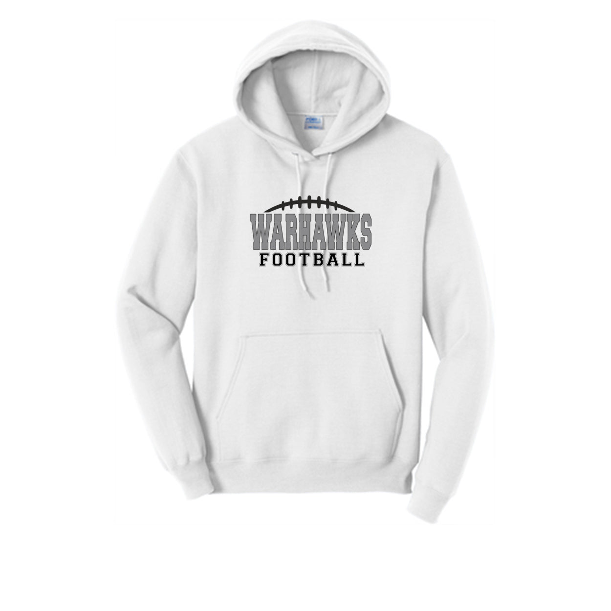 Adult Unisex Westerville Central Warhawks Football Laces Graphic Easy Hoodie