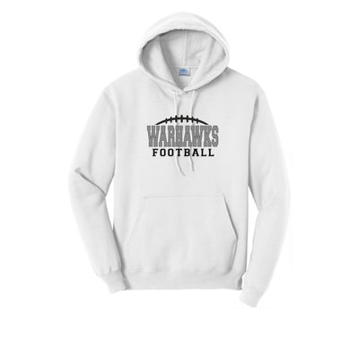 Adult Unisex Westerville Central Warhawks Football Laces Graphic Easy Hoodie