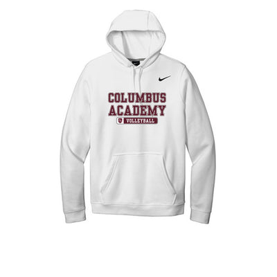 Adult Unisex Columbus Academy Volleyball Graphic Nike Club Fleece Hoodie