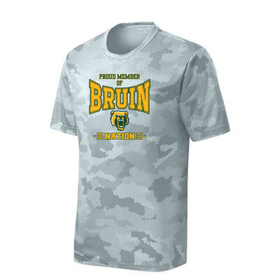 Youth Bruin Nation Graphic Short Sleeve Camo Competitor Performance Tee