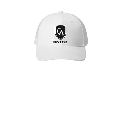 Adult Unisex Columbus Academy Viking Bowling Black Font Snapback Trucker Hat