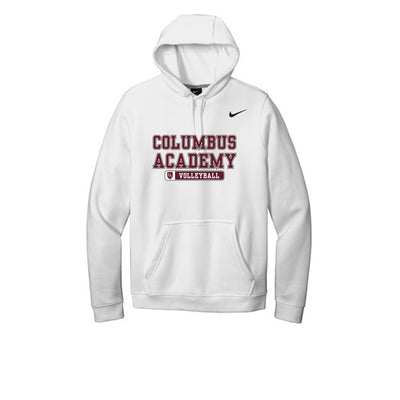 Adult Unisex Columbus Academy Volleyball Graphic Nike Club Fleece Hoodie