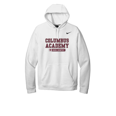 Adult Unisex Columbus Academy Cross Country Graphic Nike Club Fleece Hoodie