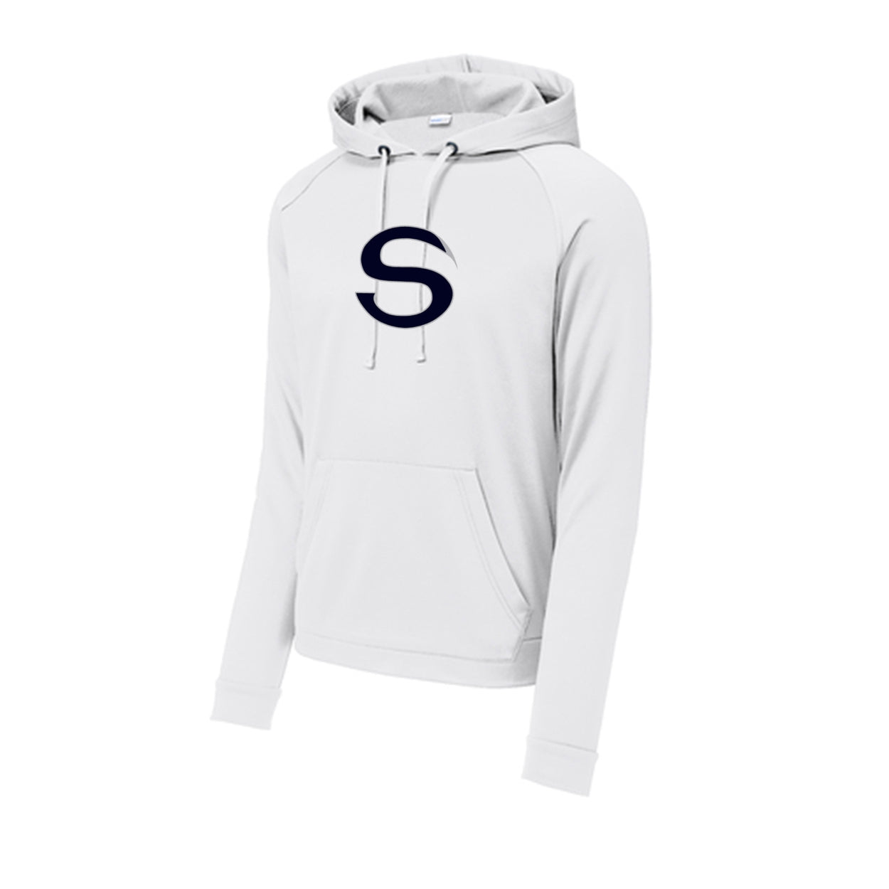 Adult Unisex Stingers S Logo Graphic Sport-Tek® Re-Compete Fleece Pullover Performanc Hoodie