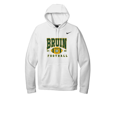 Adult Unisex Nike Bruin Football Heritage Graphic Club Fleece Hoodie