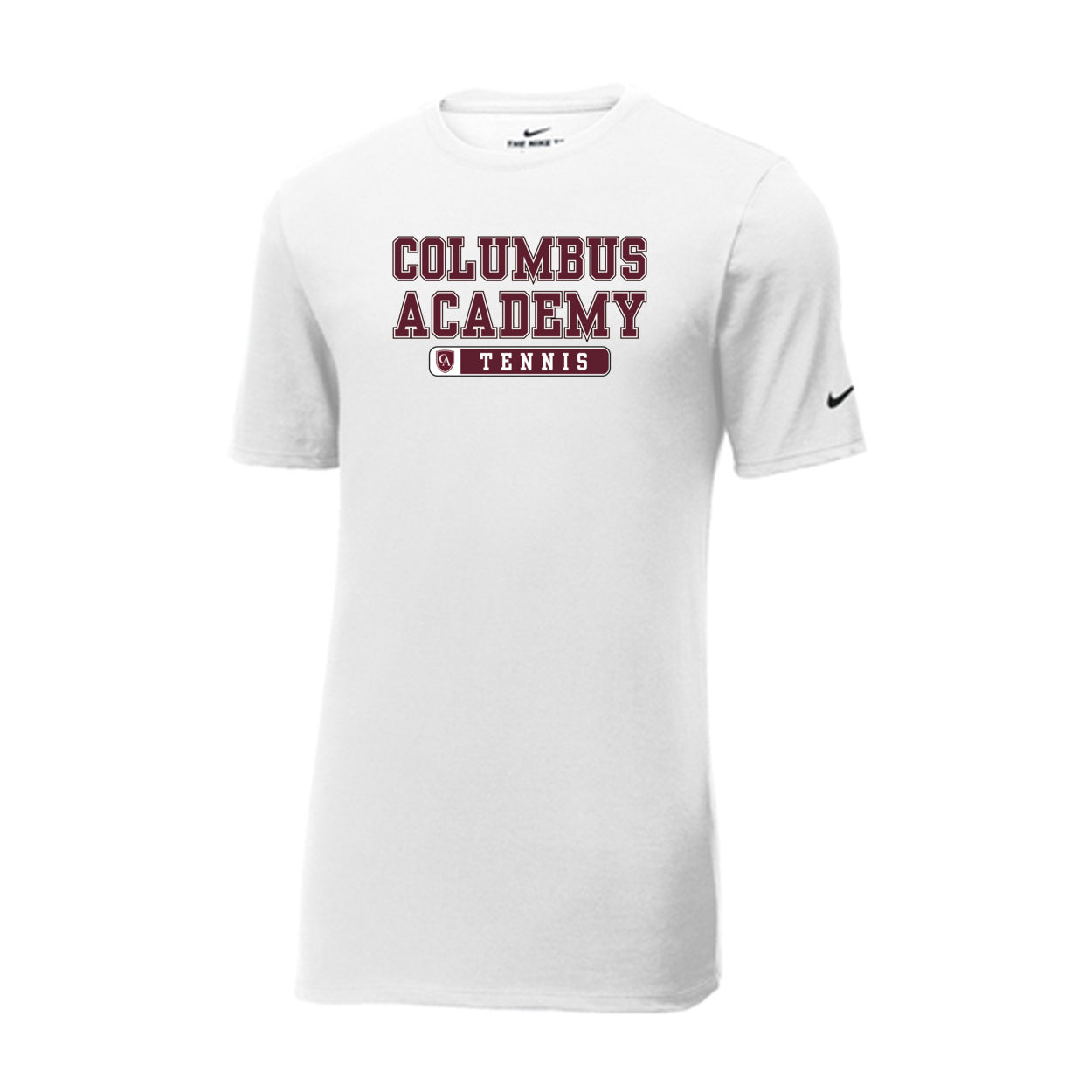 Adult Unisex Columbus Academy Tennis Graphic Short Sleeve Nike Dri-FIT Legend Performance Tee
