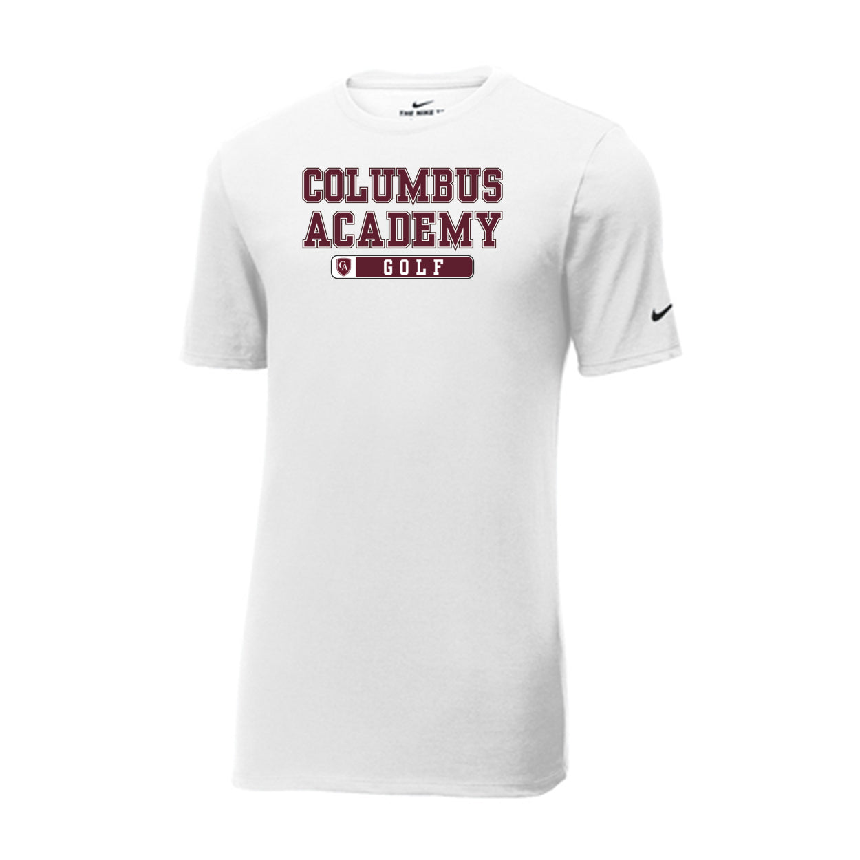 Adult Unisex Columbus Academy Golf Graphic Short Sleeve Nike Dri-FIT Legend Performance Tee