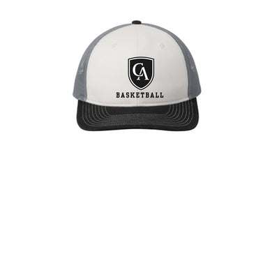 Adult Unisex Columbus Academy Viking Basketball Black Font Snapback Trucker Hat