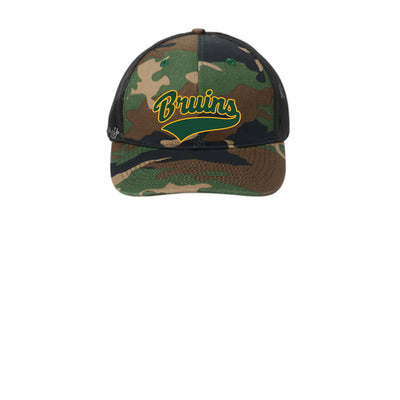 Adult Unisex Script Bruins Snapback Trucker Hat