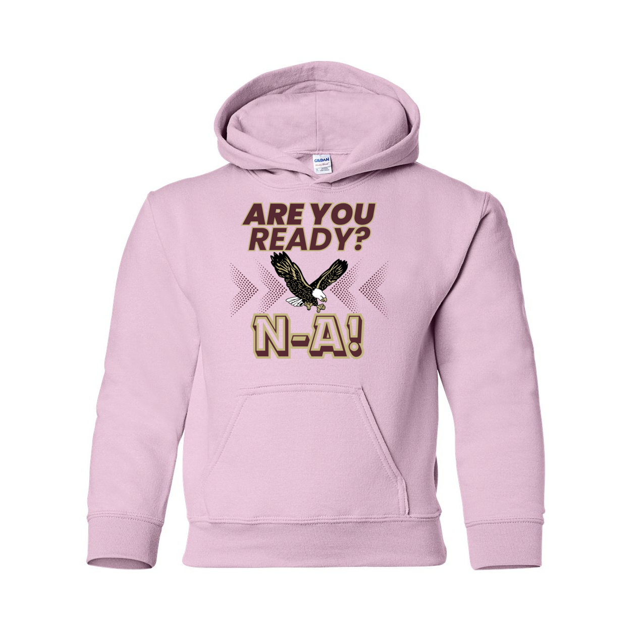 Youth Ready NA Eagle Graphic Hoodie - New Albany Eagles