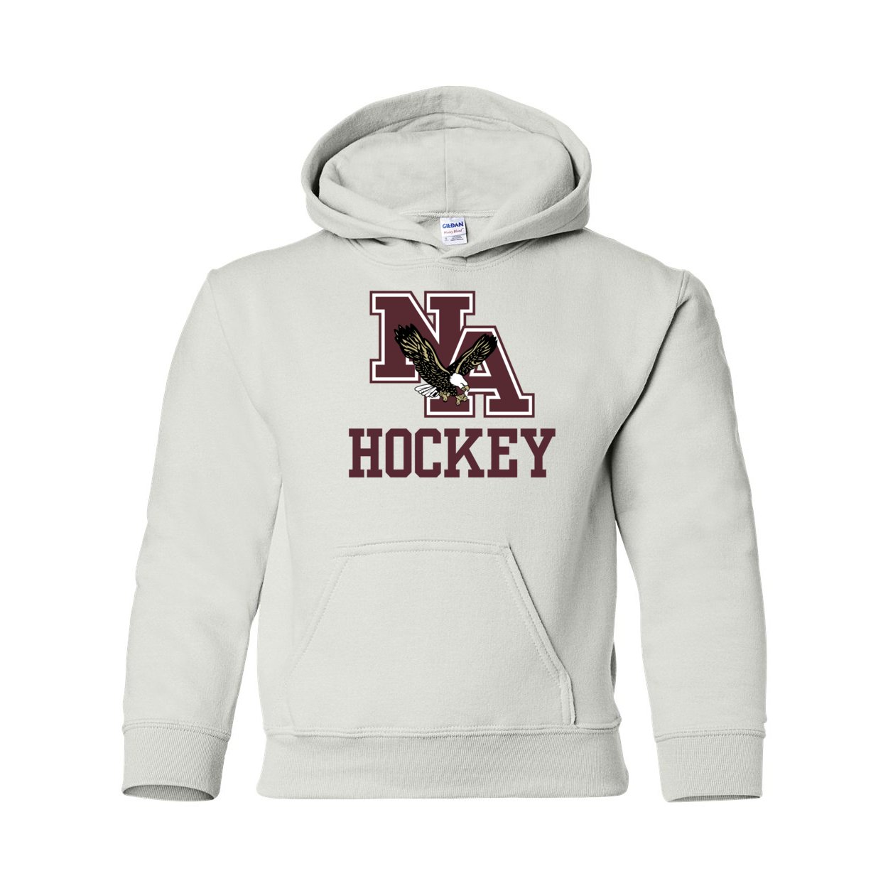 Youth Hockey Classic Logo Graphic Hoodie - New Albany Eagles