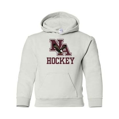 Youth Hockey Classic Logo Graphic Hoodie - New Albany Eagles