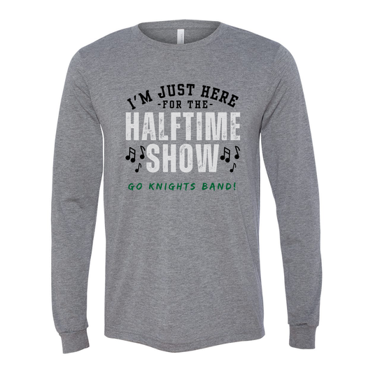 Adult Unisex Super Soft Band Halftime Long Sleeve Graphic Tee - Nordonia Knights