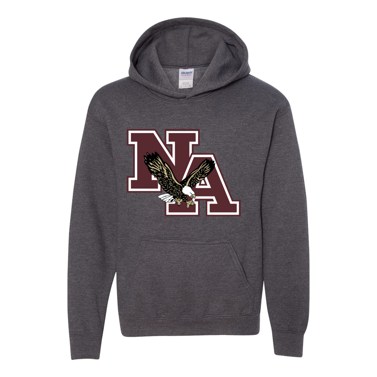 Youth Classic Logo Graphic Hoodie - New Albany Eagles