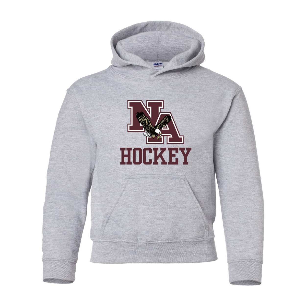 Youth Hockey Classic Logo Graphic Hoodie - New Albany Eagles