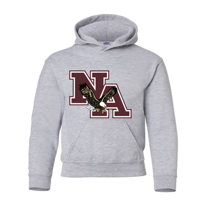 Youth Classic Logo Graphic Hoodie - New Albany Eagles