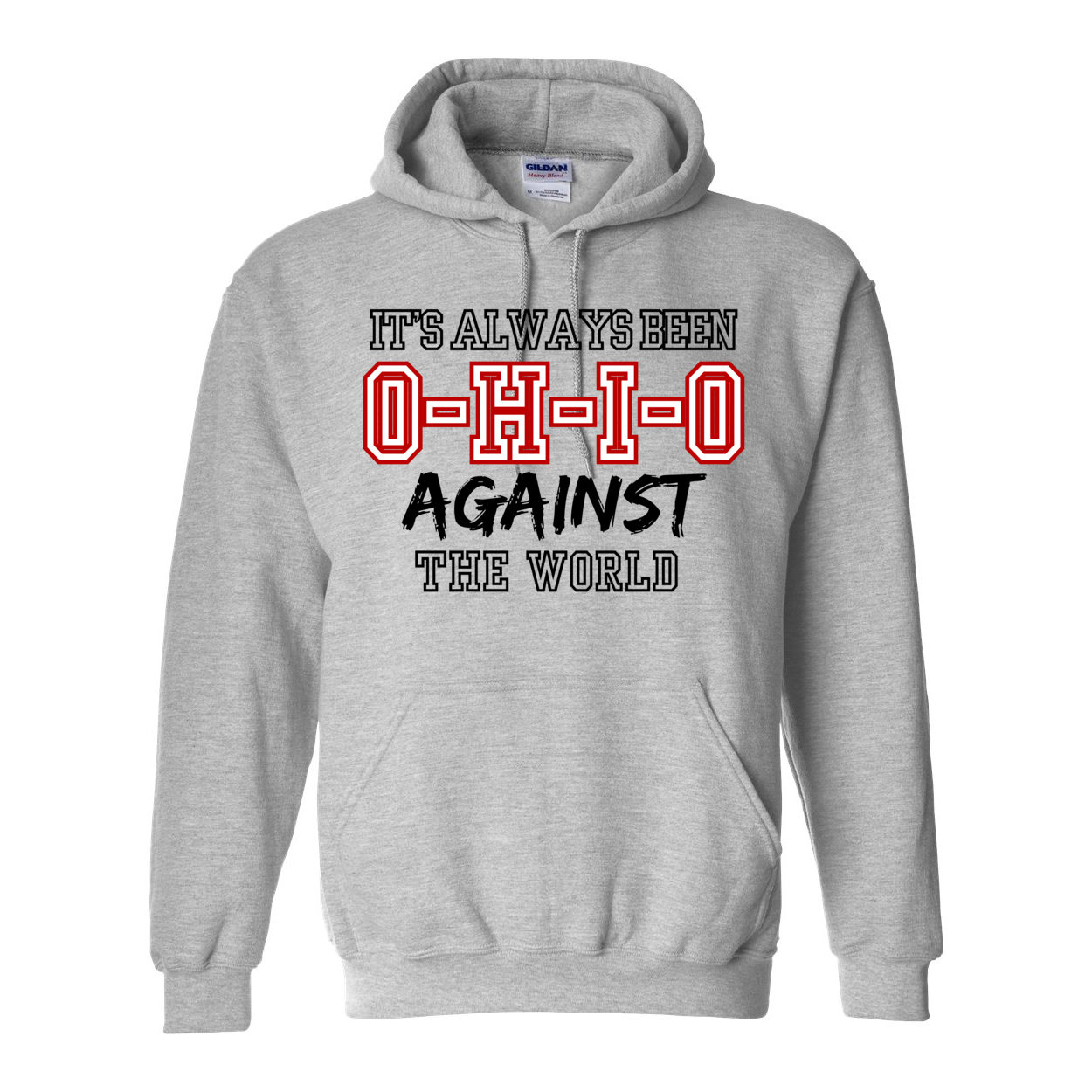 Adult Unisex OH Against the World Graphic Hoodie